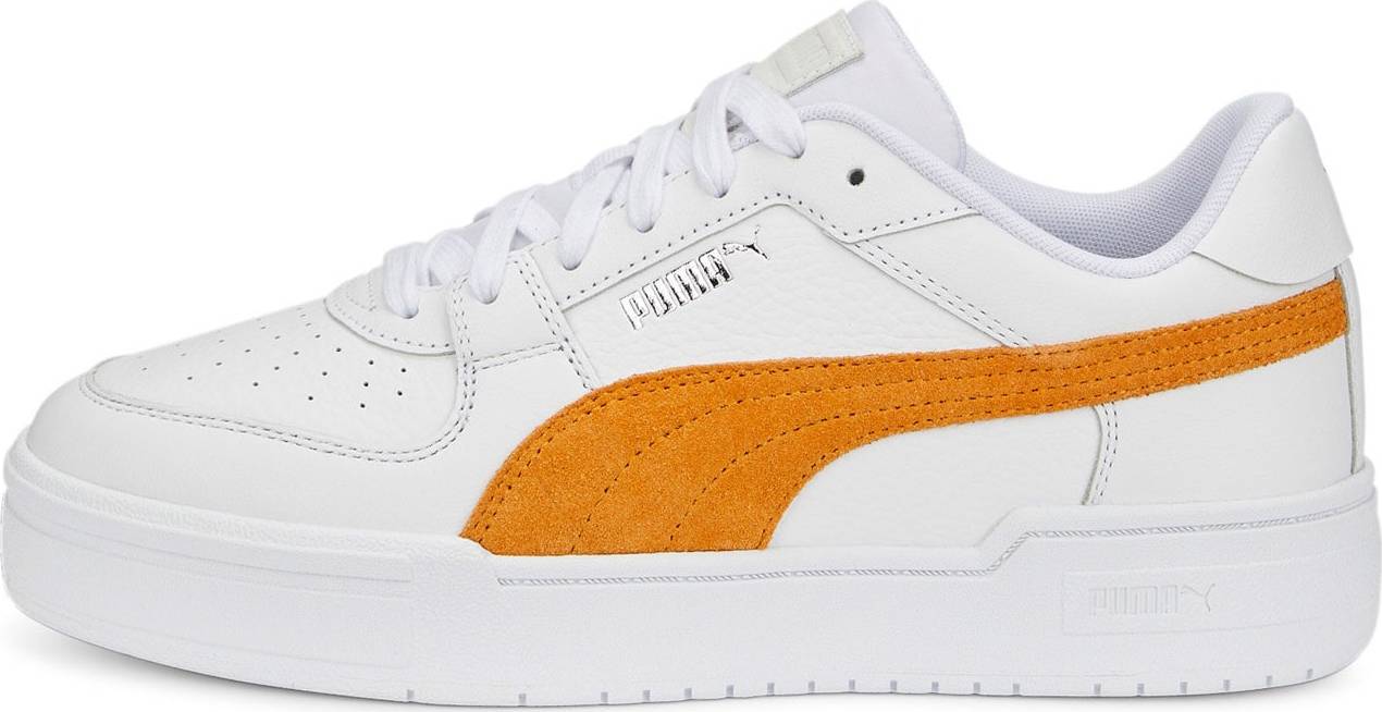 PUMA Tenisky 'CA Pro Suede FS' hořčicová / bílá