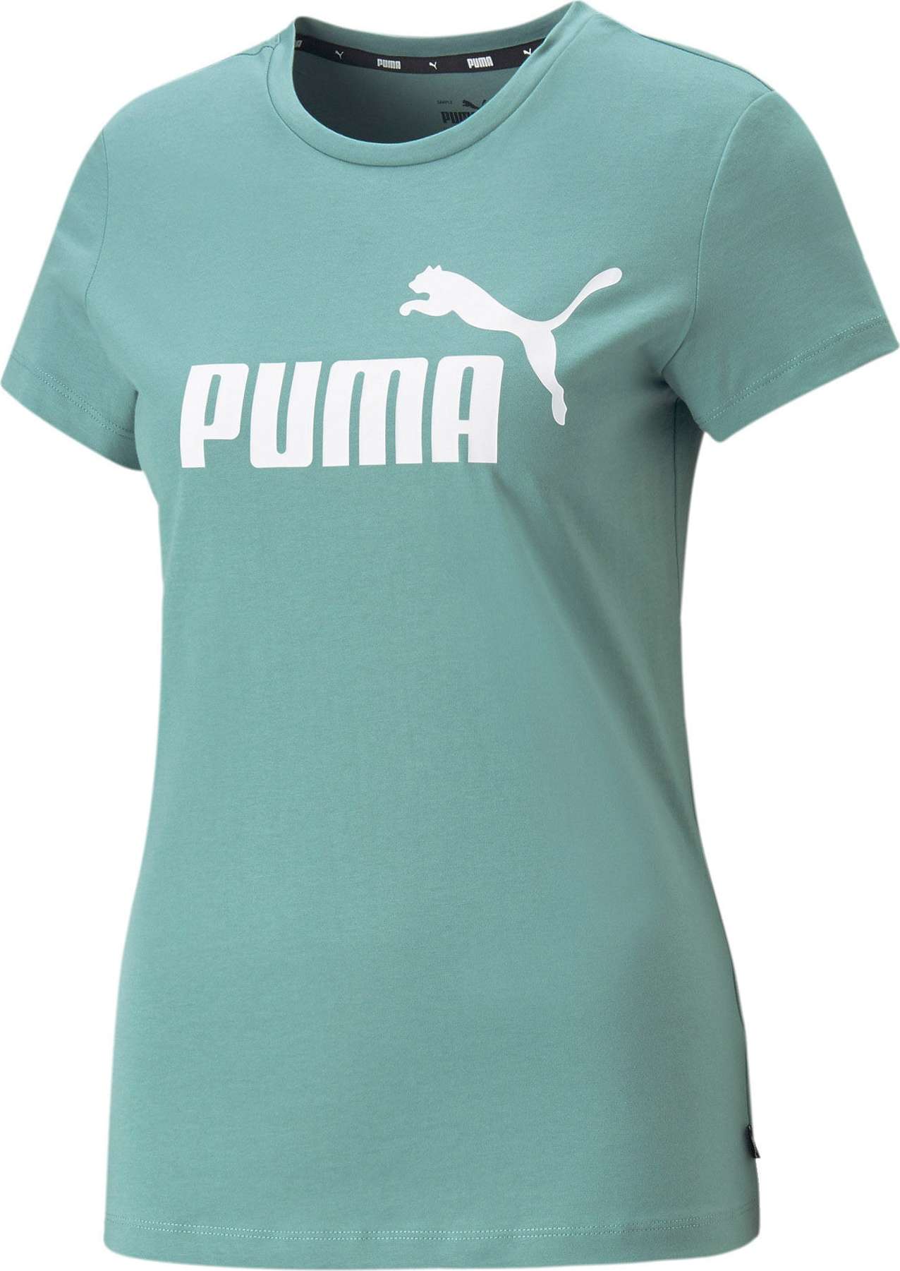 PUMA Funkční tričko nefritová / bílá