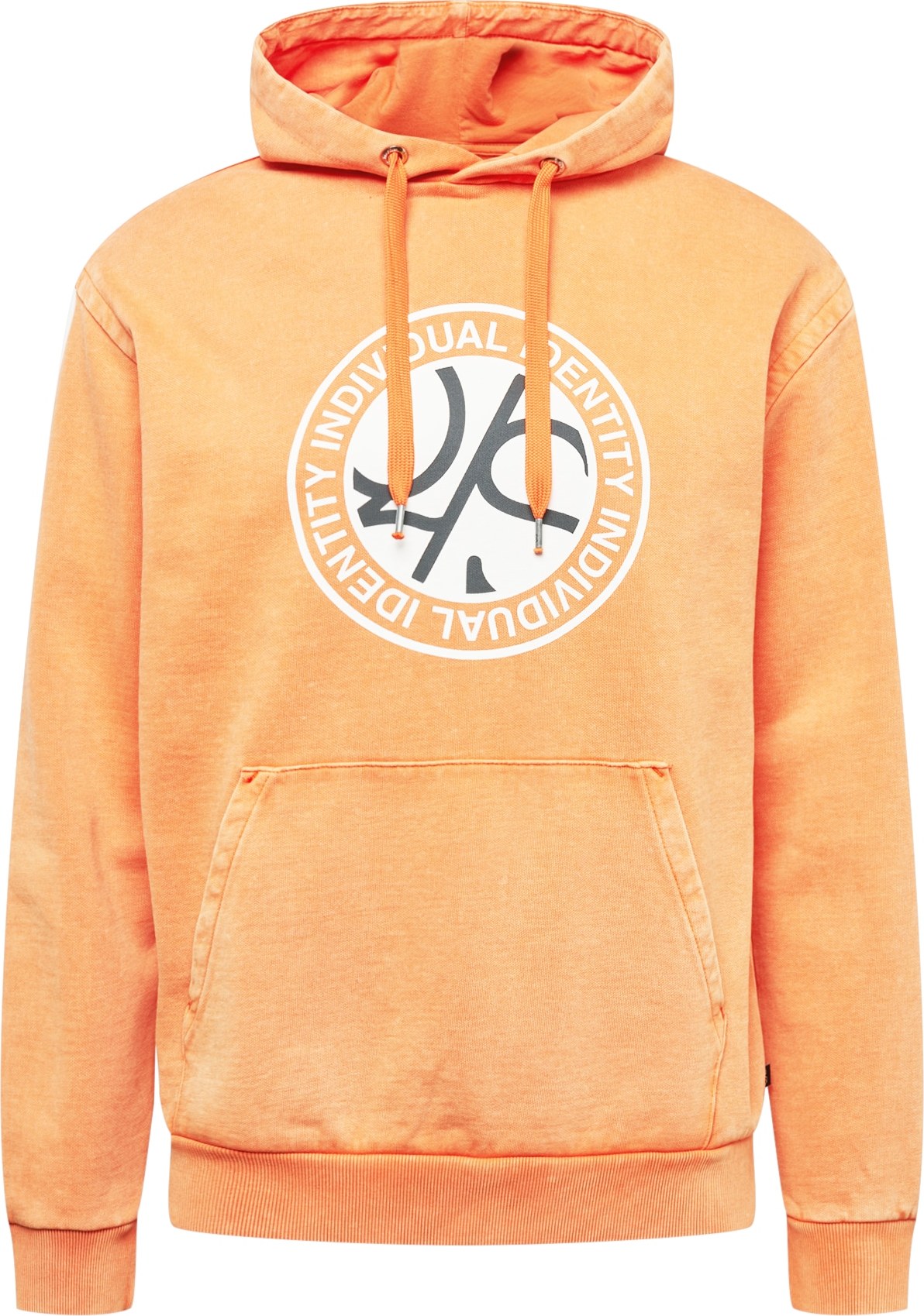 QS by s.Oliver Mikina oranžová / černá / bílá