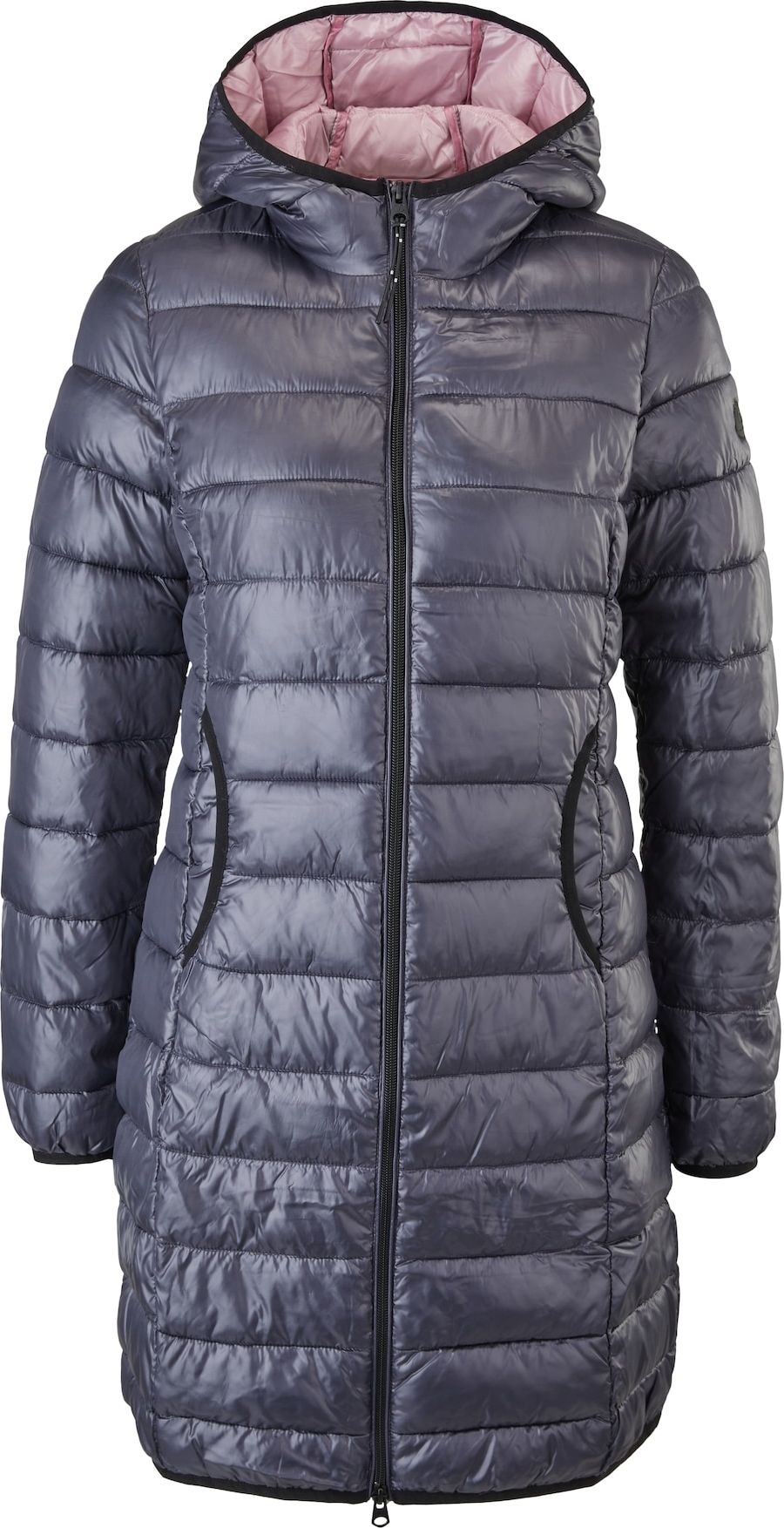 QS by s.Oliver Přechodný kabát grafitová