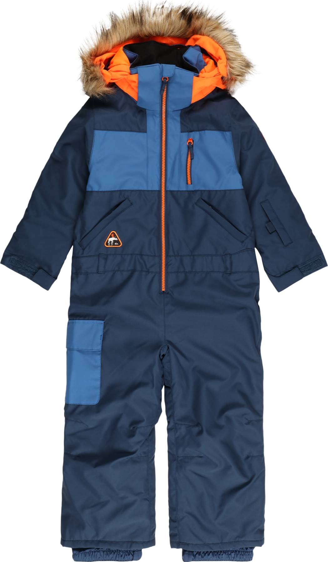 QUIKSILVER Sportovní oblečení 'ROOKIE' námořnická modř / nebeská modř / světle hnědá / oranžová
