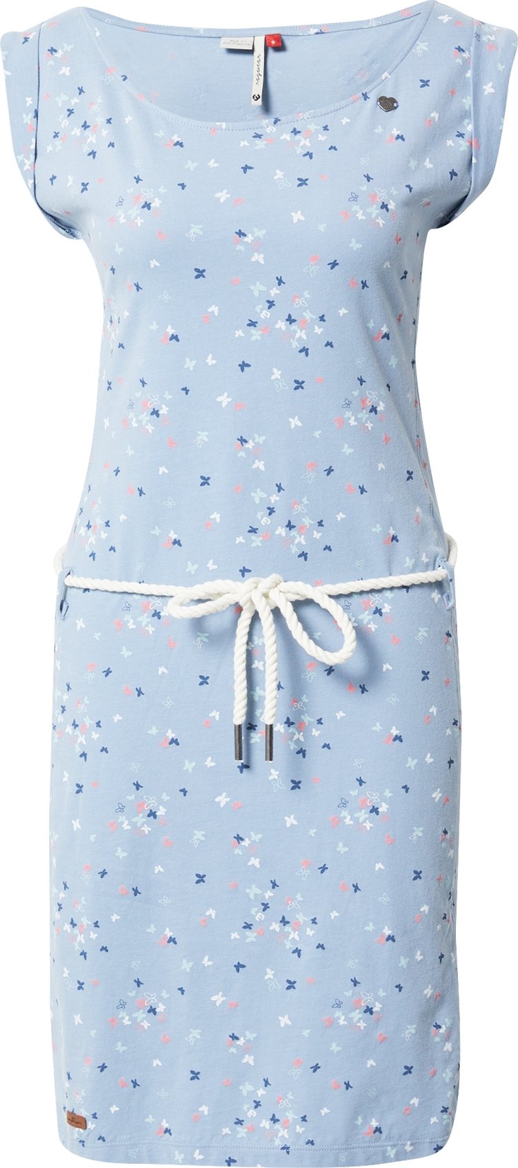 Ragwear Letní šaty 'TAMY' námořnická modř / světlemodrá / melounová / bílá