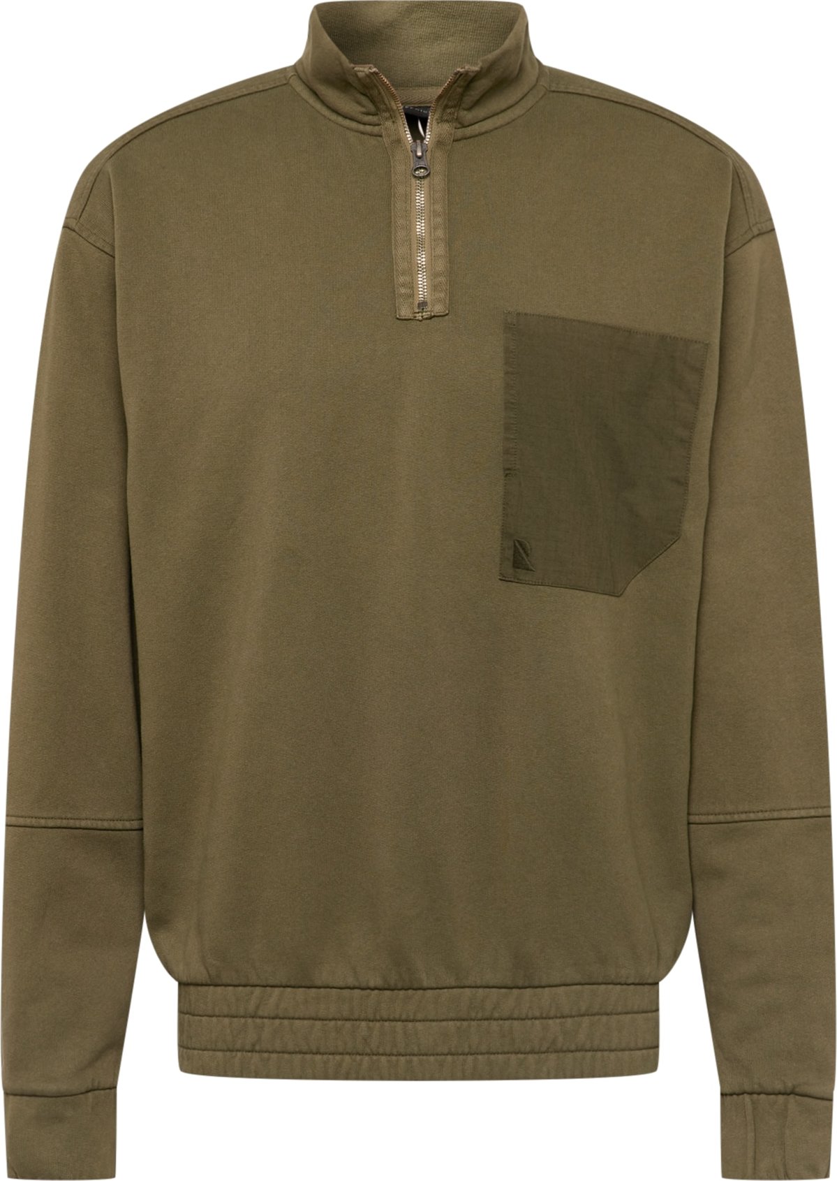 recolution Mikina 'TEASEL' olivová