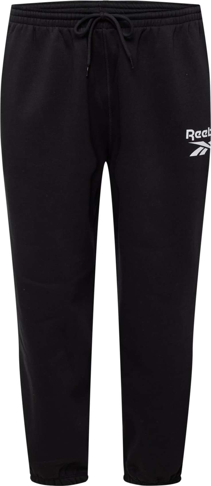 Reebok Classics Kalhoty černá / bílá