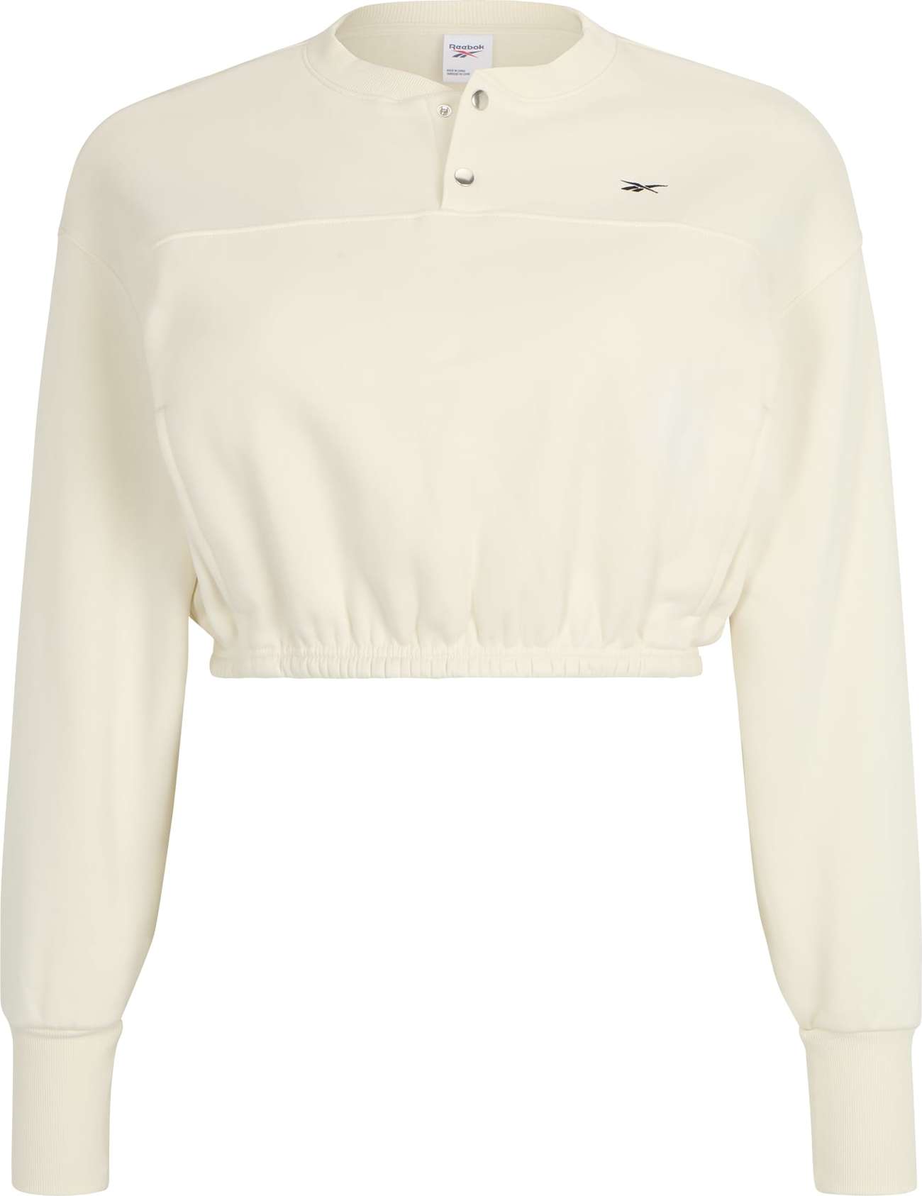 Reebok Classics Mikina černá / bílá