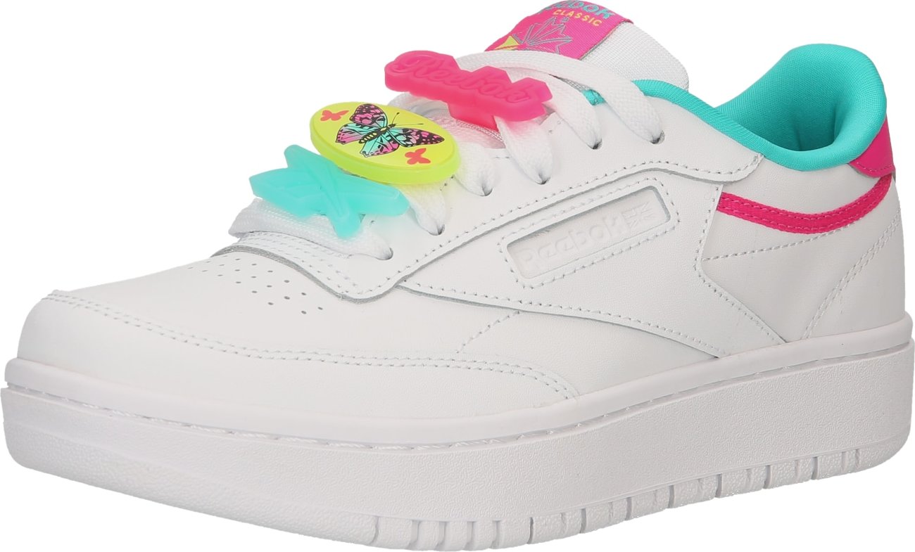Reebok Classics Tenisky 'Club C' tyrkysová / žlutá / tmavě růžová / bílá