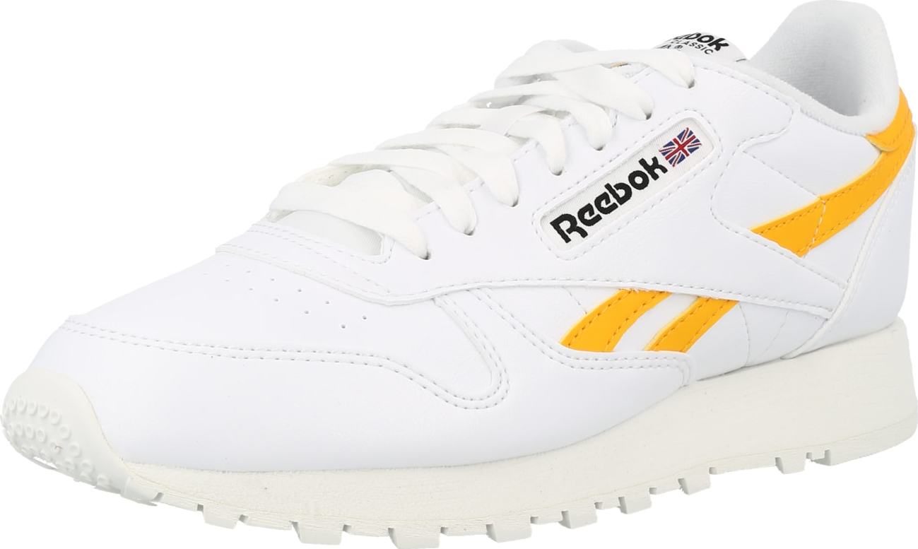 Reebok Classics Tenisky šafrán / bílá