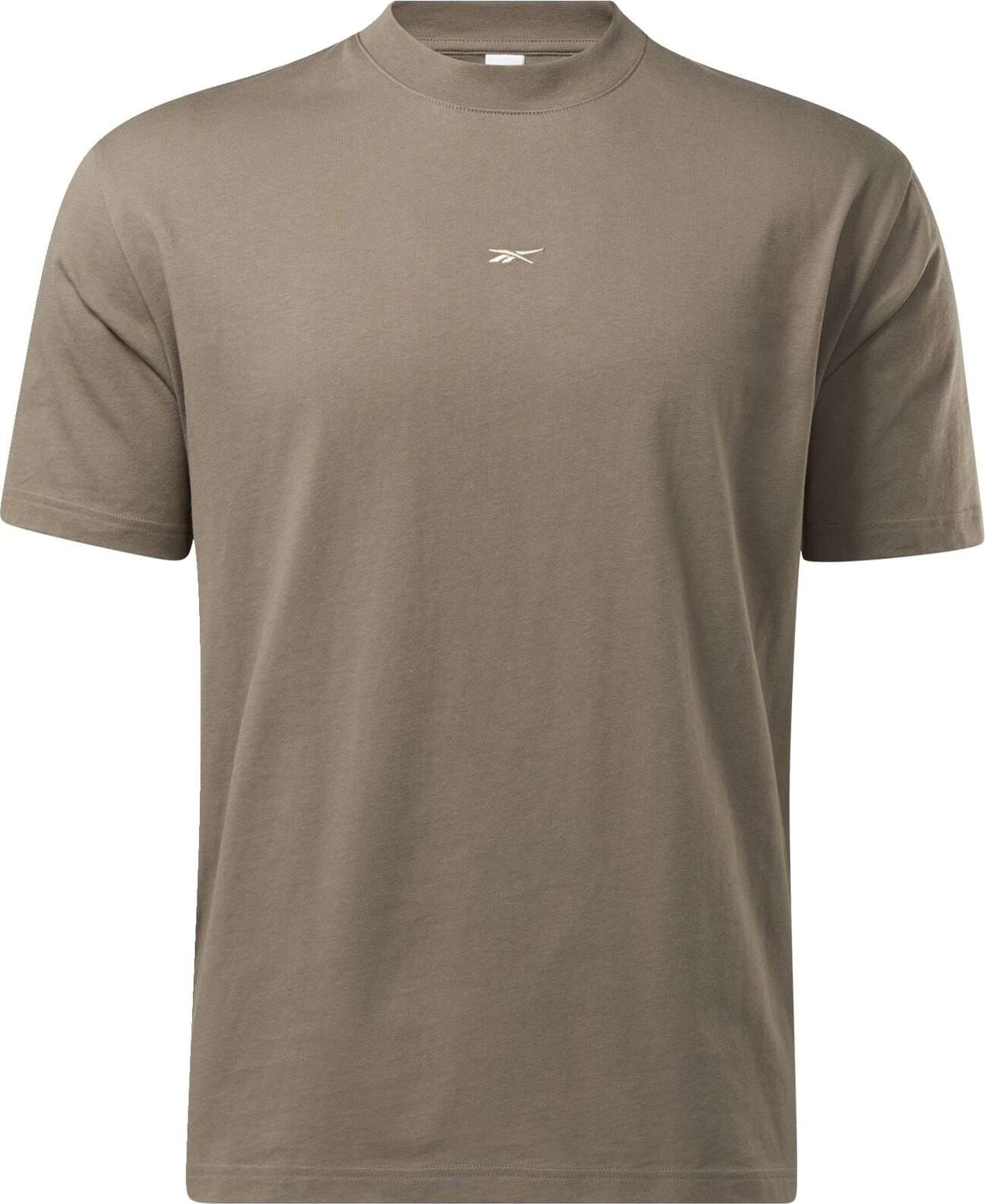 Reebok Classics Tričko šedobéžová / bílá