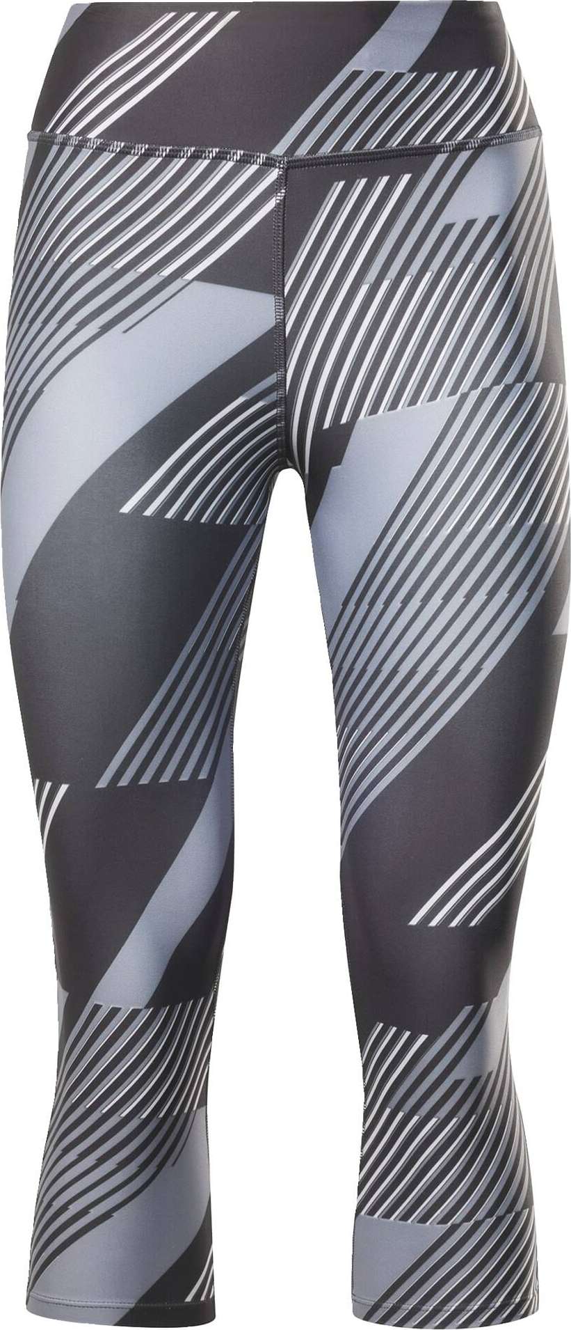 Reebok Sport Sportovní kalhoty chladná modrá / černá / bílá