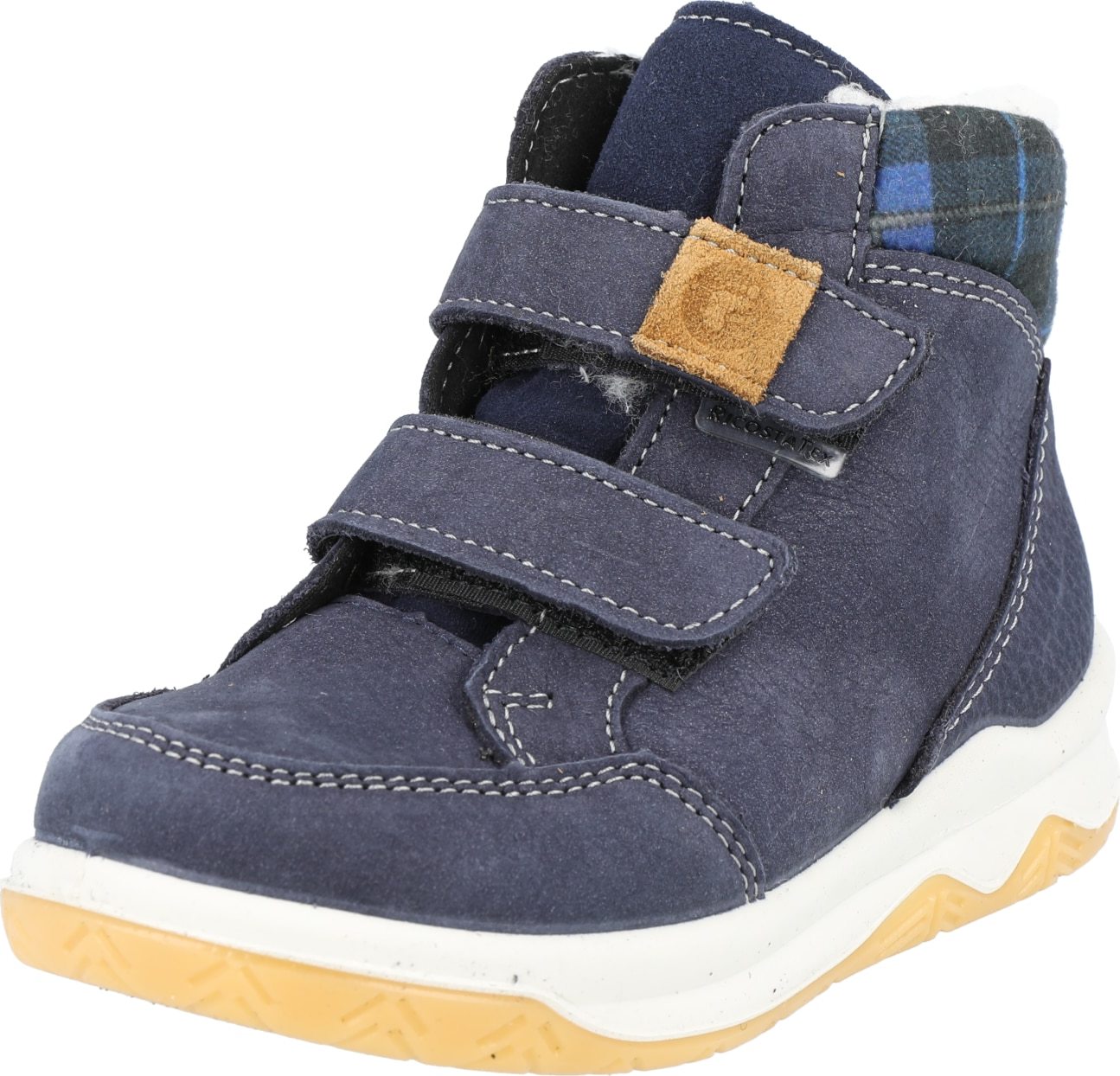 RICOSTA Kozačky 'LUAN' modrá / námořnická modř / karamelová