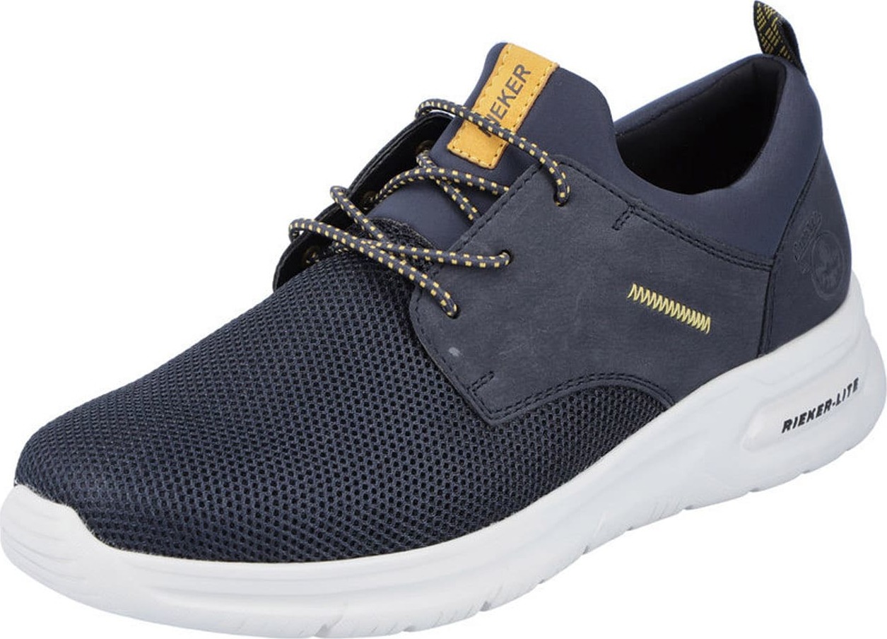 Rieker Tenisky marine modrá / žlutá