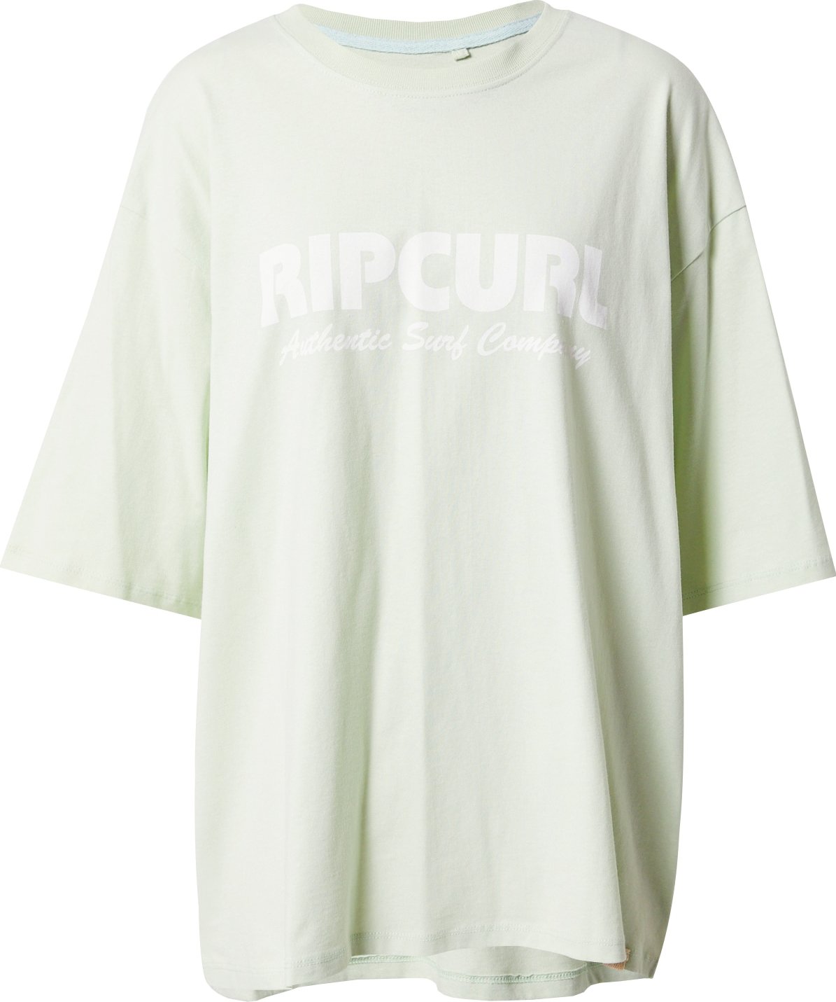 RIP CURL Oversized tričko mátová / bílá