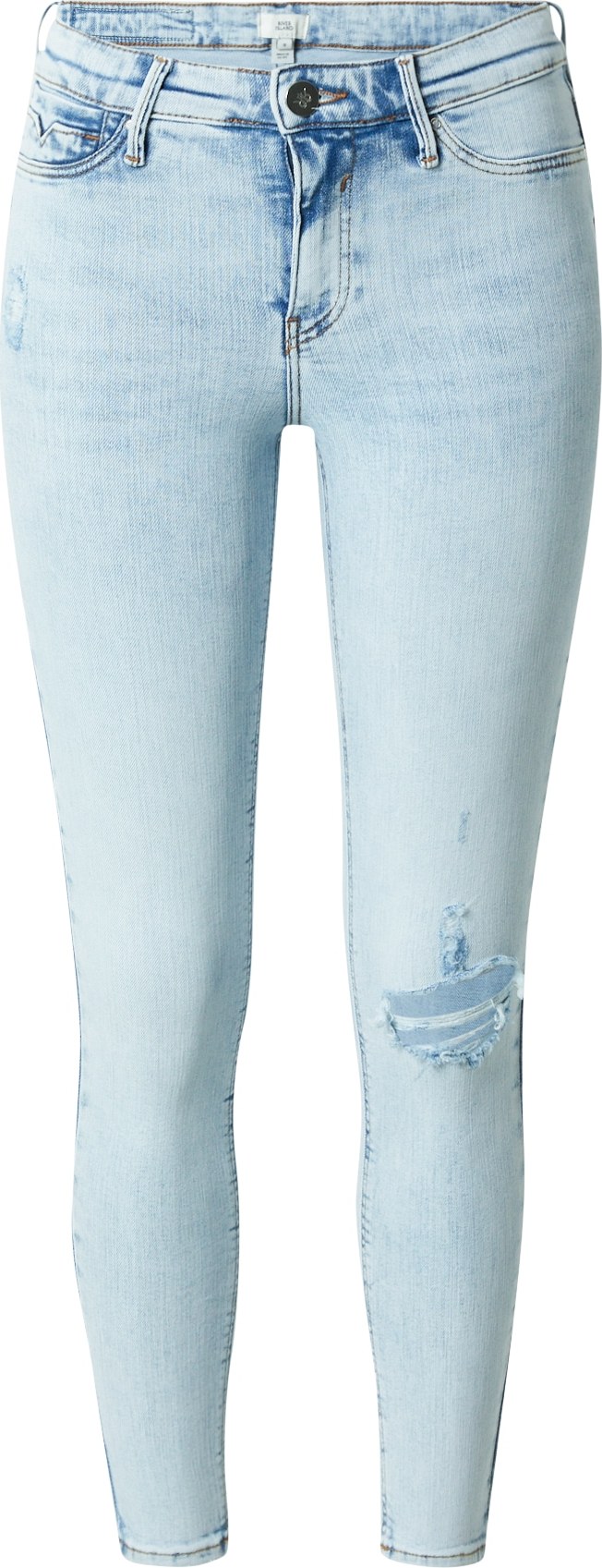 River Island Džíny 'MOLLY' modrá džínovina