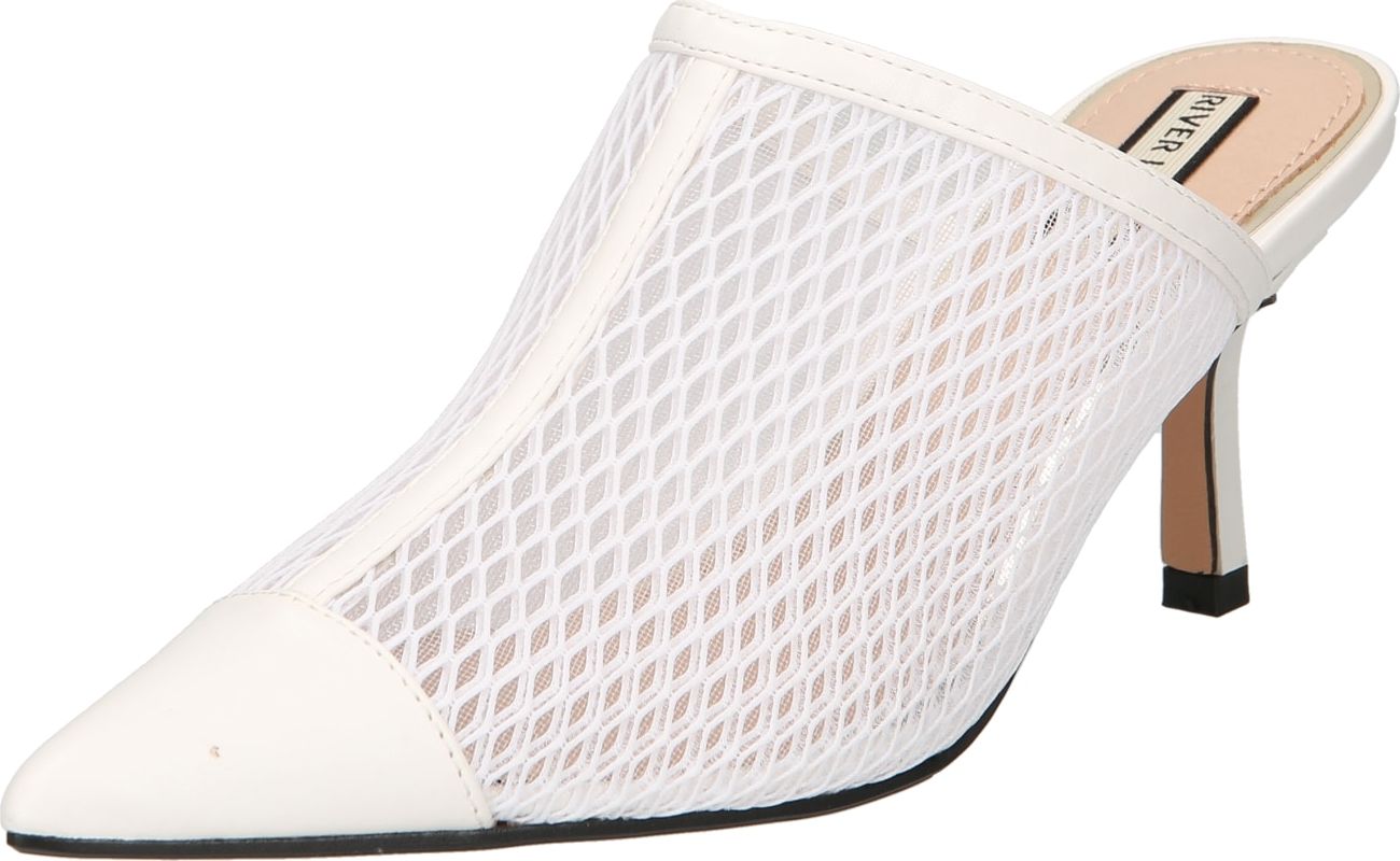 River Island Lodičky bílá