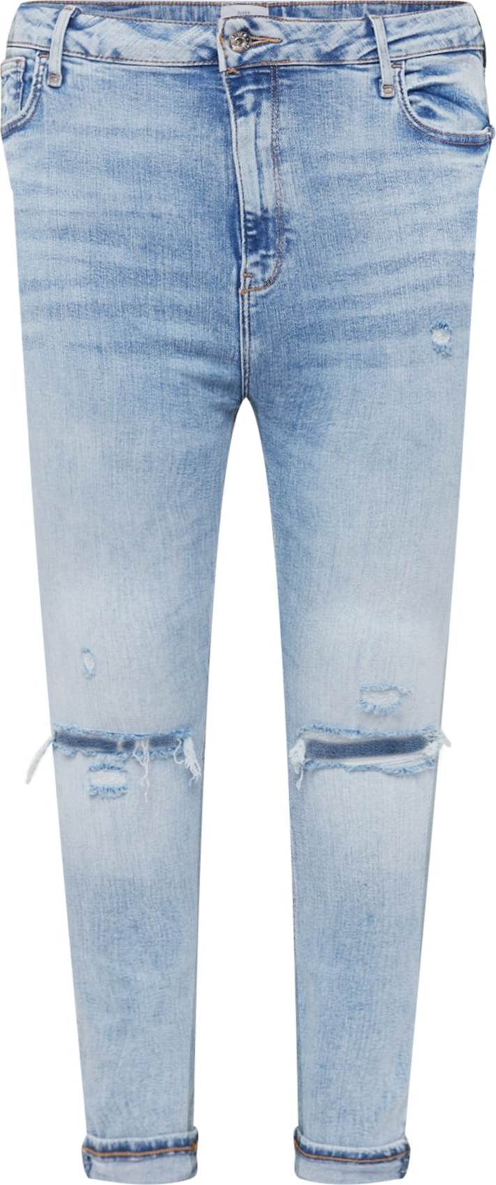 River Island Plus Džíny modrá džínovina