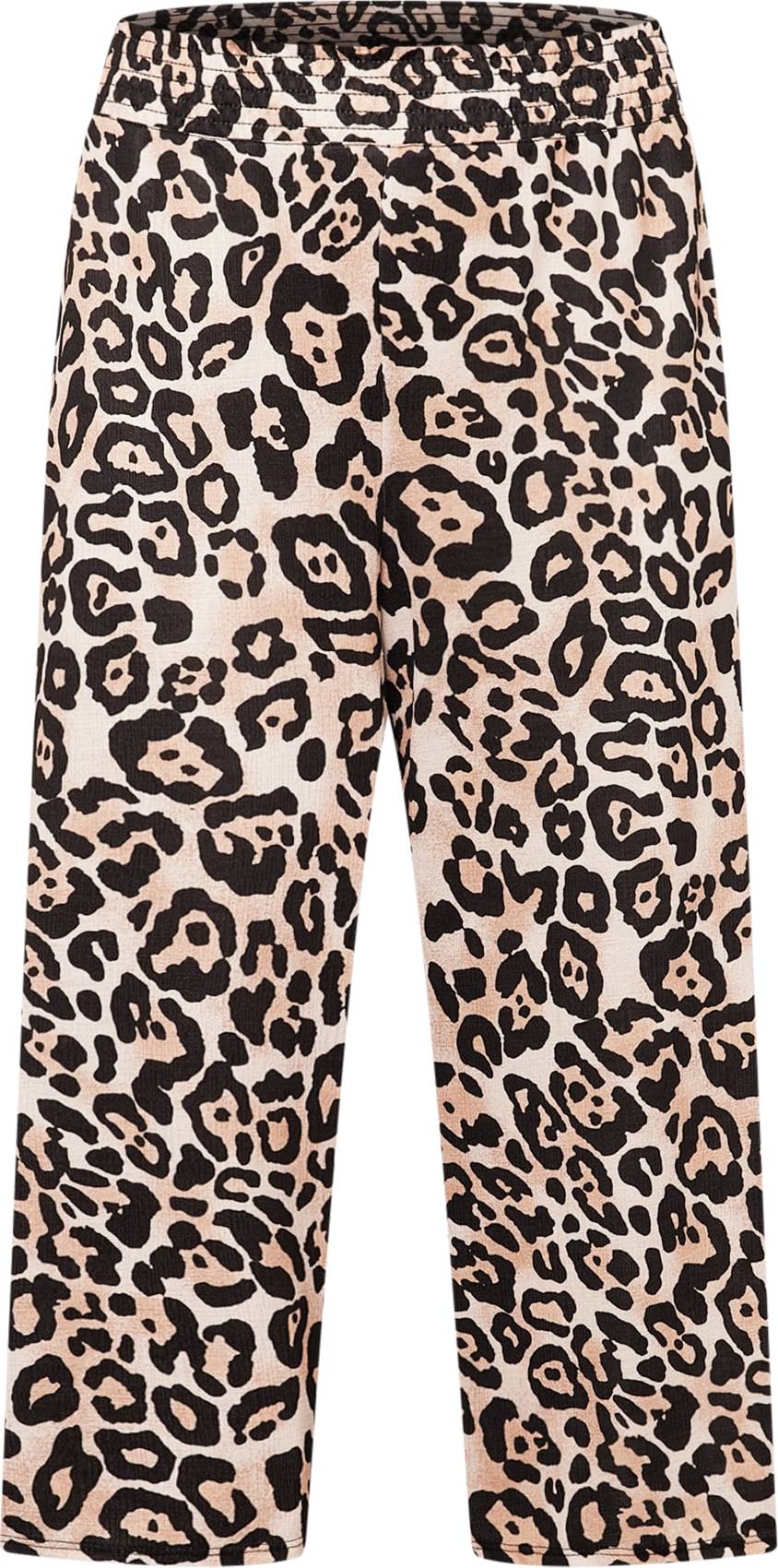 River Island Plus Kalhoty béžová / světle hnědá / černá