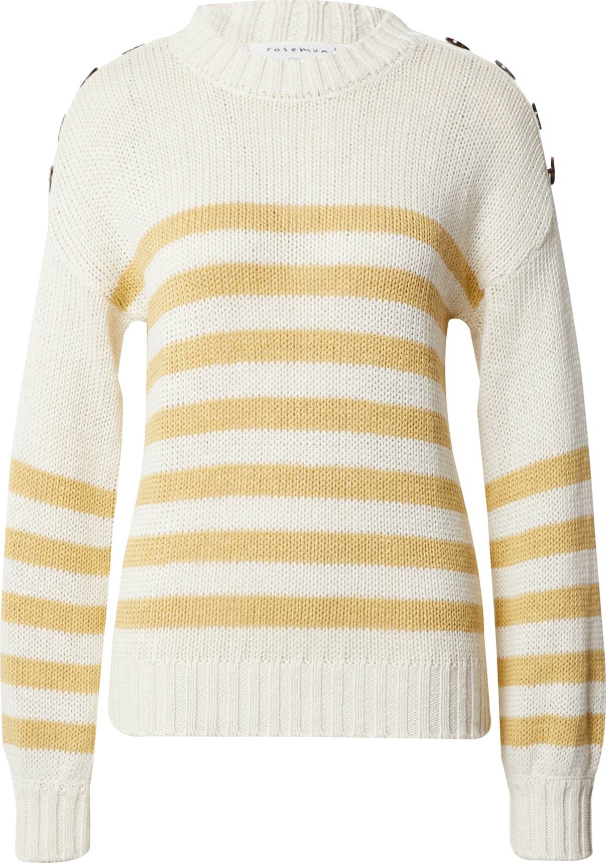 rosemunde Svetr písková / bílá