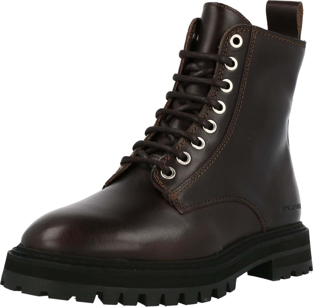 ROYAL REPUBLIQ Šněrovací kozačky 'Downtown' tmavě hnědá