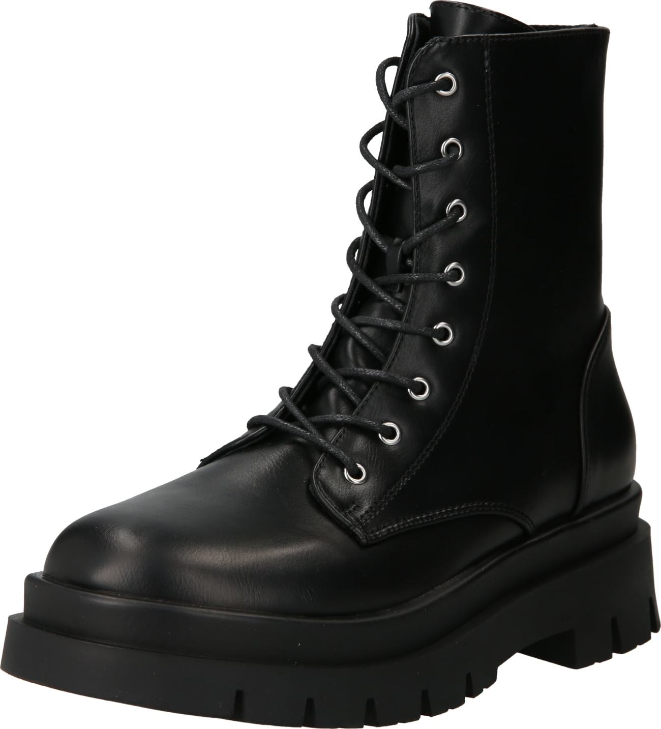 rubi Šněrovací kozačky 'MAZE' černá