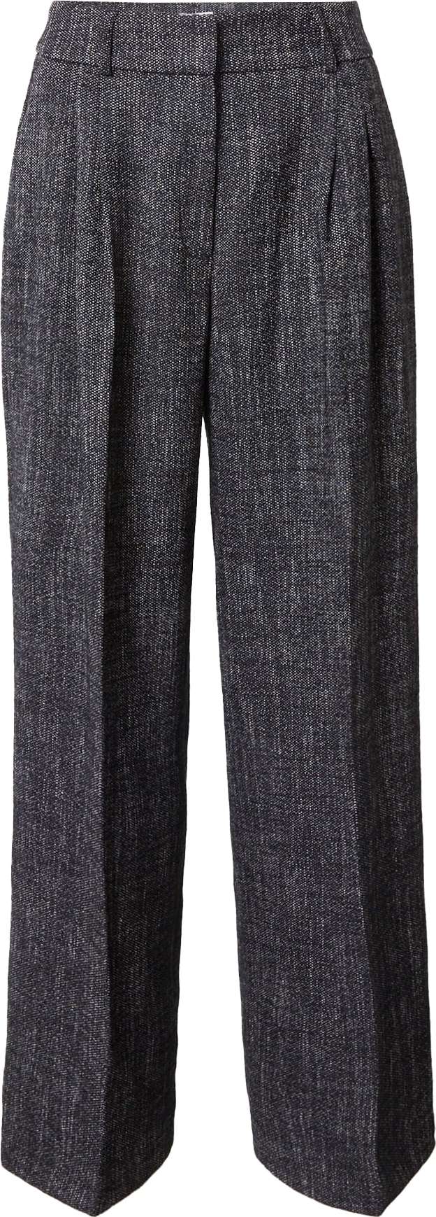 s.Oliver BLACK LABEL Kalhoty tmavě šedá