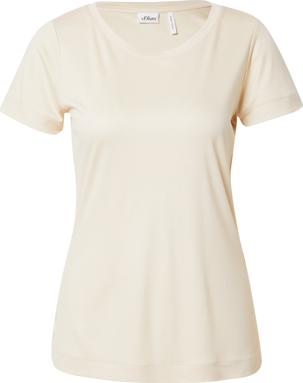 s.Oliver BLACK LABEL Tričko světle žlutá