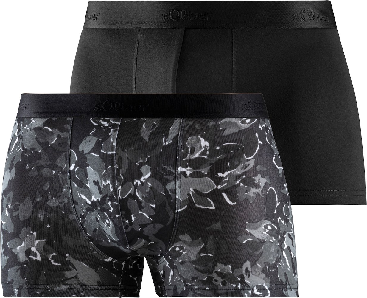 s.Oliver Boxerky šedá / černá