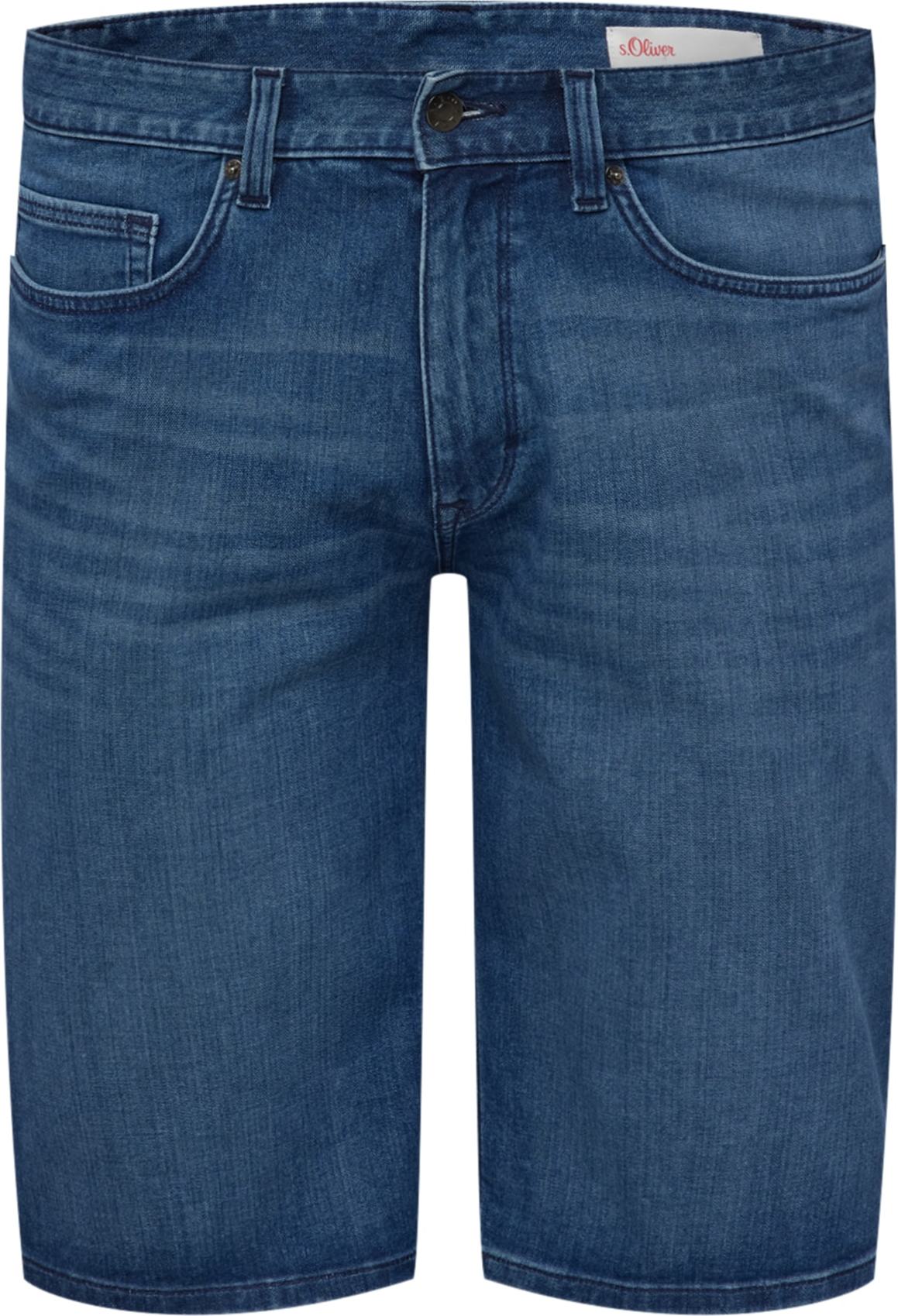s.Oliver Džíny modrá džínovina
