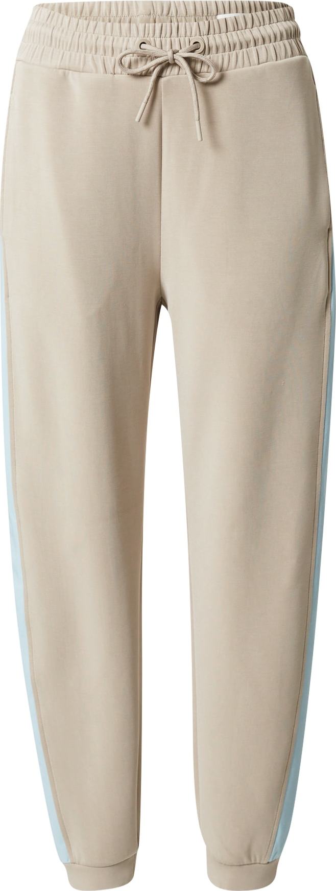 s.Oliver Kalhoty světle béžová / světlemodrá