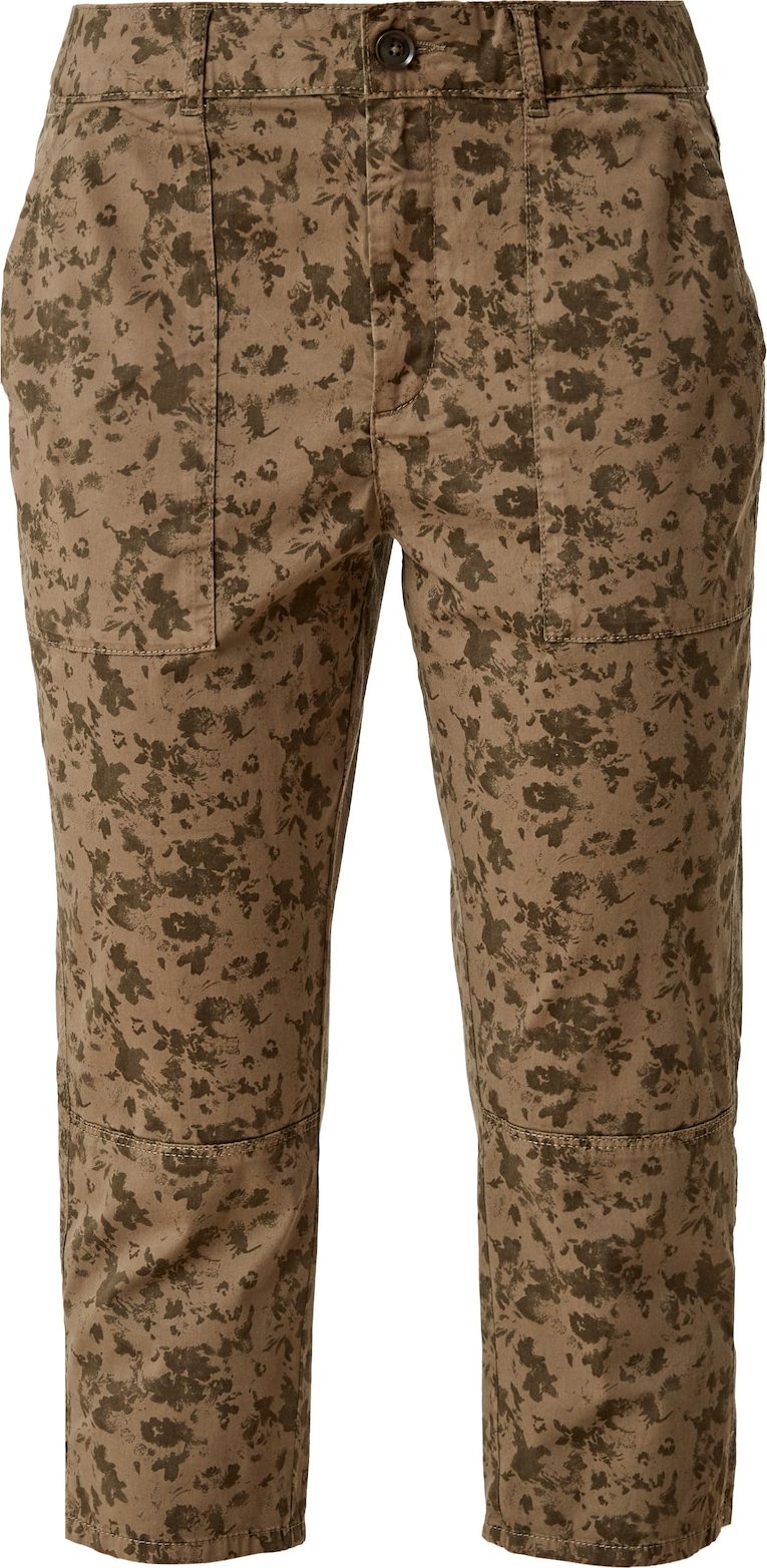 s.Oliver Kalhoty světle hnědá / khaki