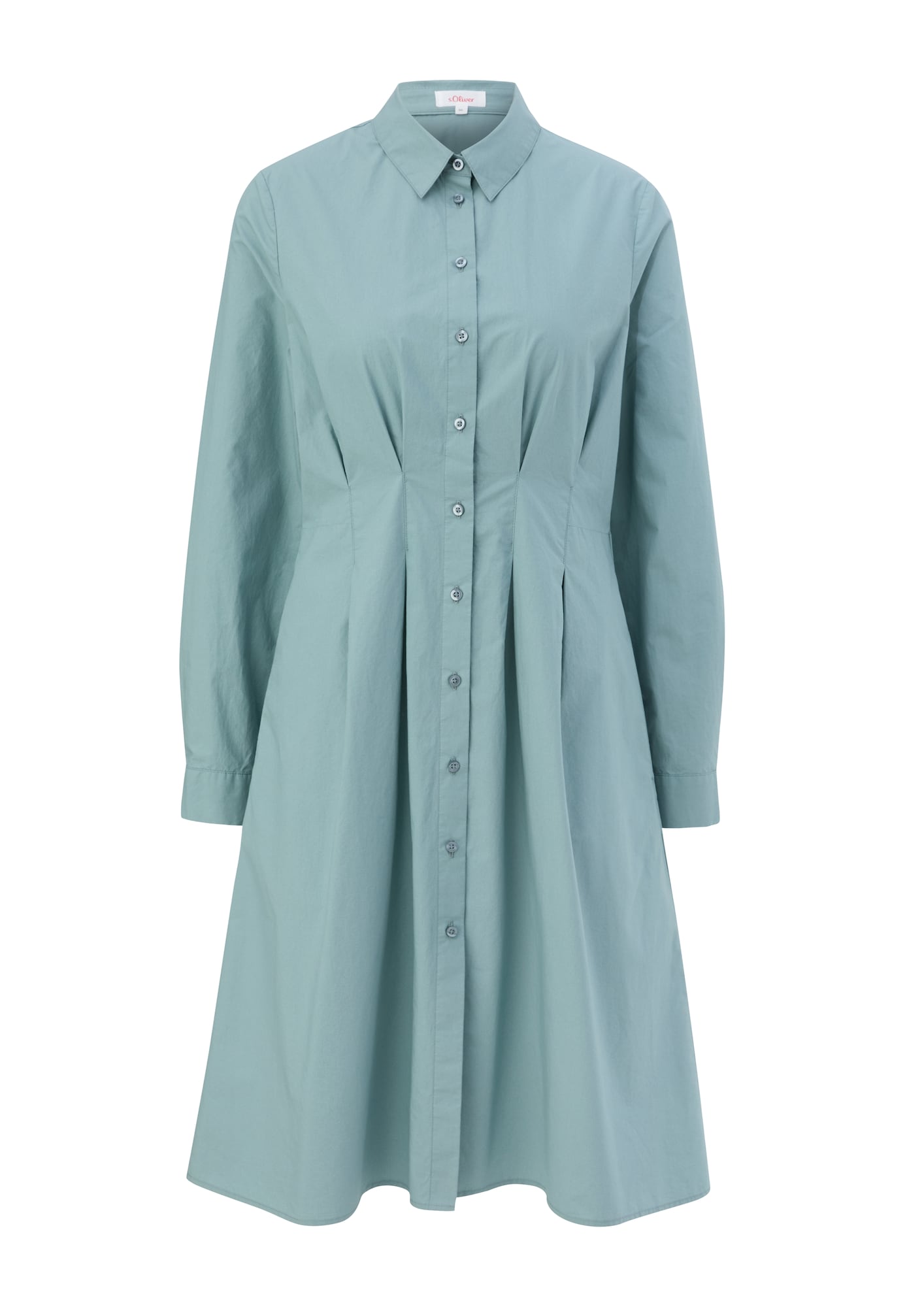 s.Oliver Košilové šaty tyrkysová