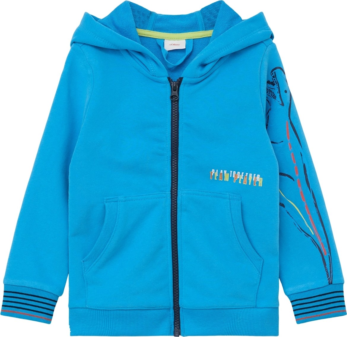 s.Oliver Mikina tyrkysová / zelená / černá / bílá