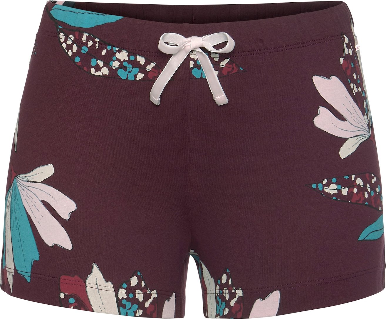 s.Oliver Pyžamové kalhoty mix barev / tmavě červená