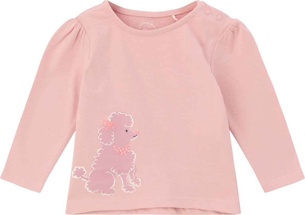 s.Oliver Tričko eosin / světle růžová / černá / bílá