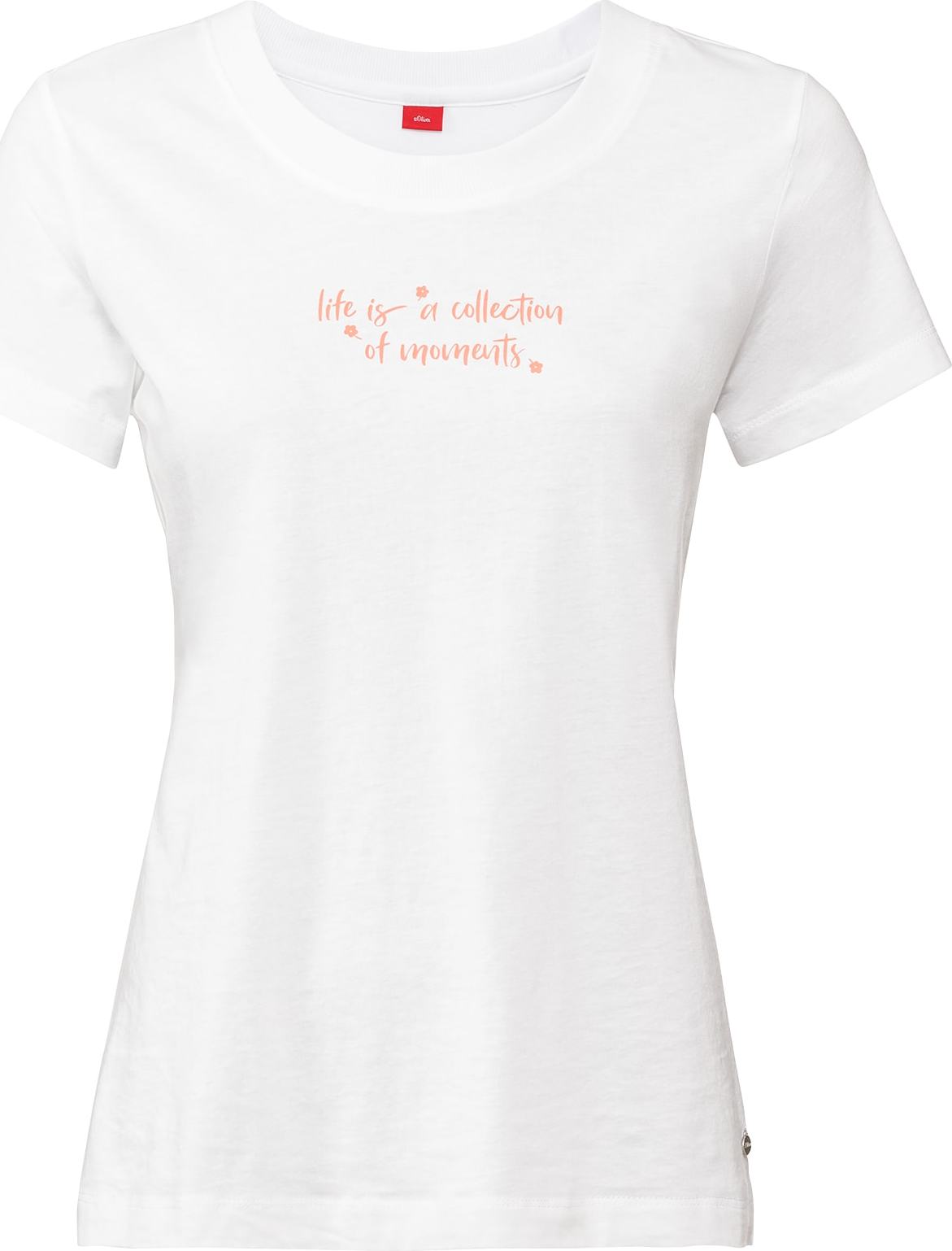 s.Oliver Tričko na spaní béžová / korálová