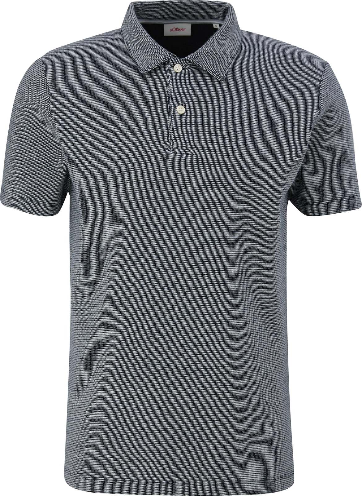 s.Oliver Tričko námořnická modř / šedá