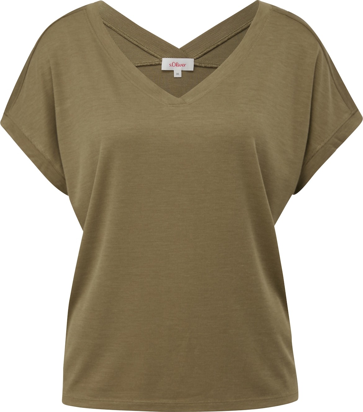 s.Oliver Tričko olivová