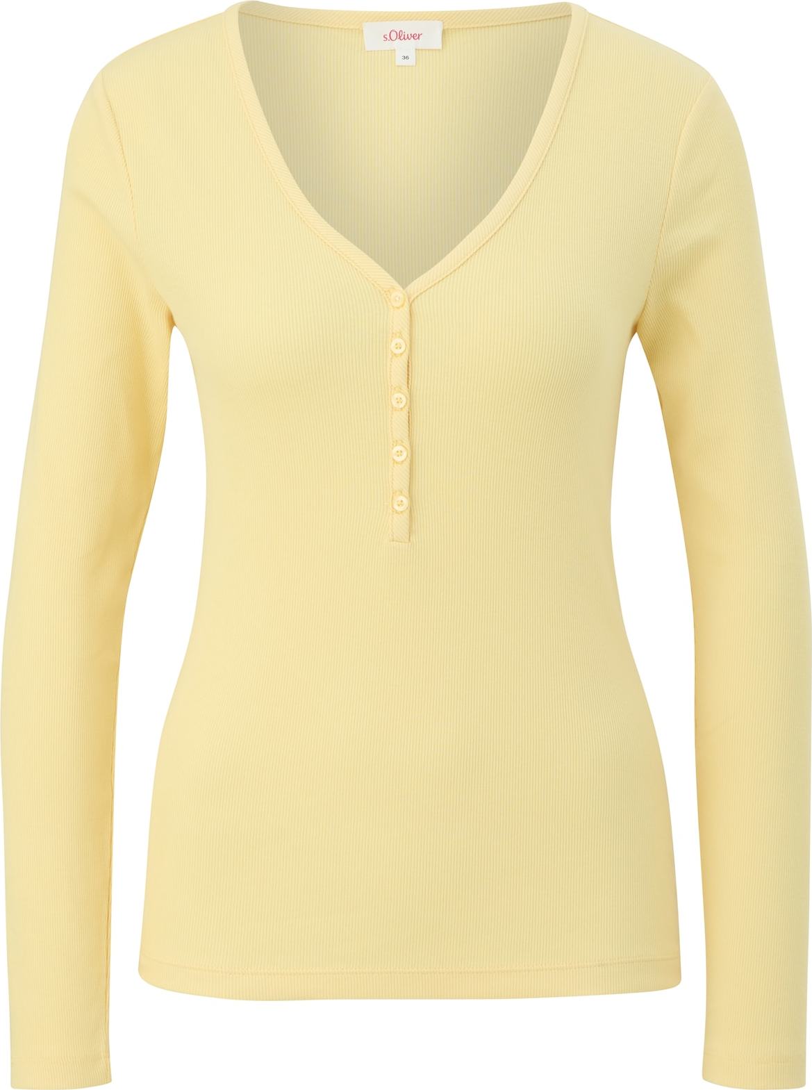 s.Oliver Tričko pastelově žlutá