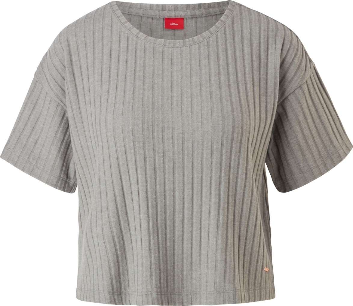 s.Oliver Tričko grafitová