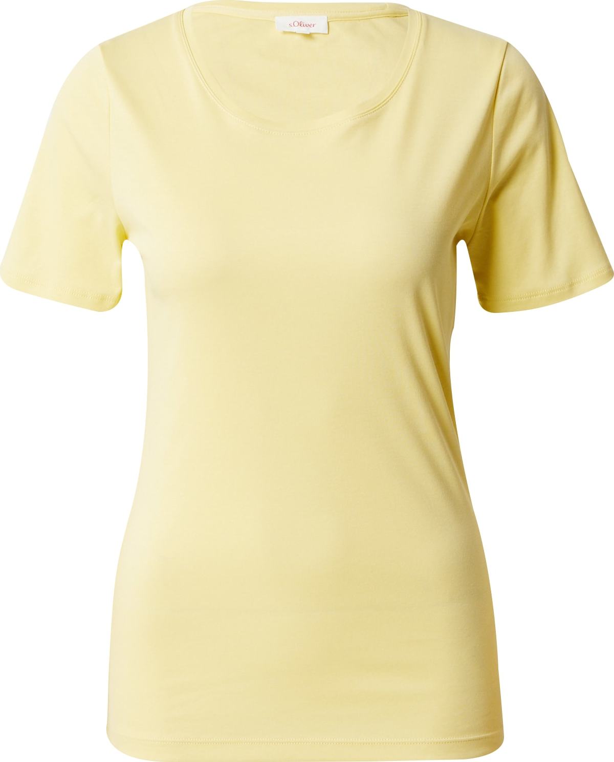 s.Oliver Tričko světle žlutá