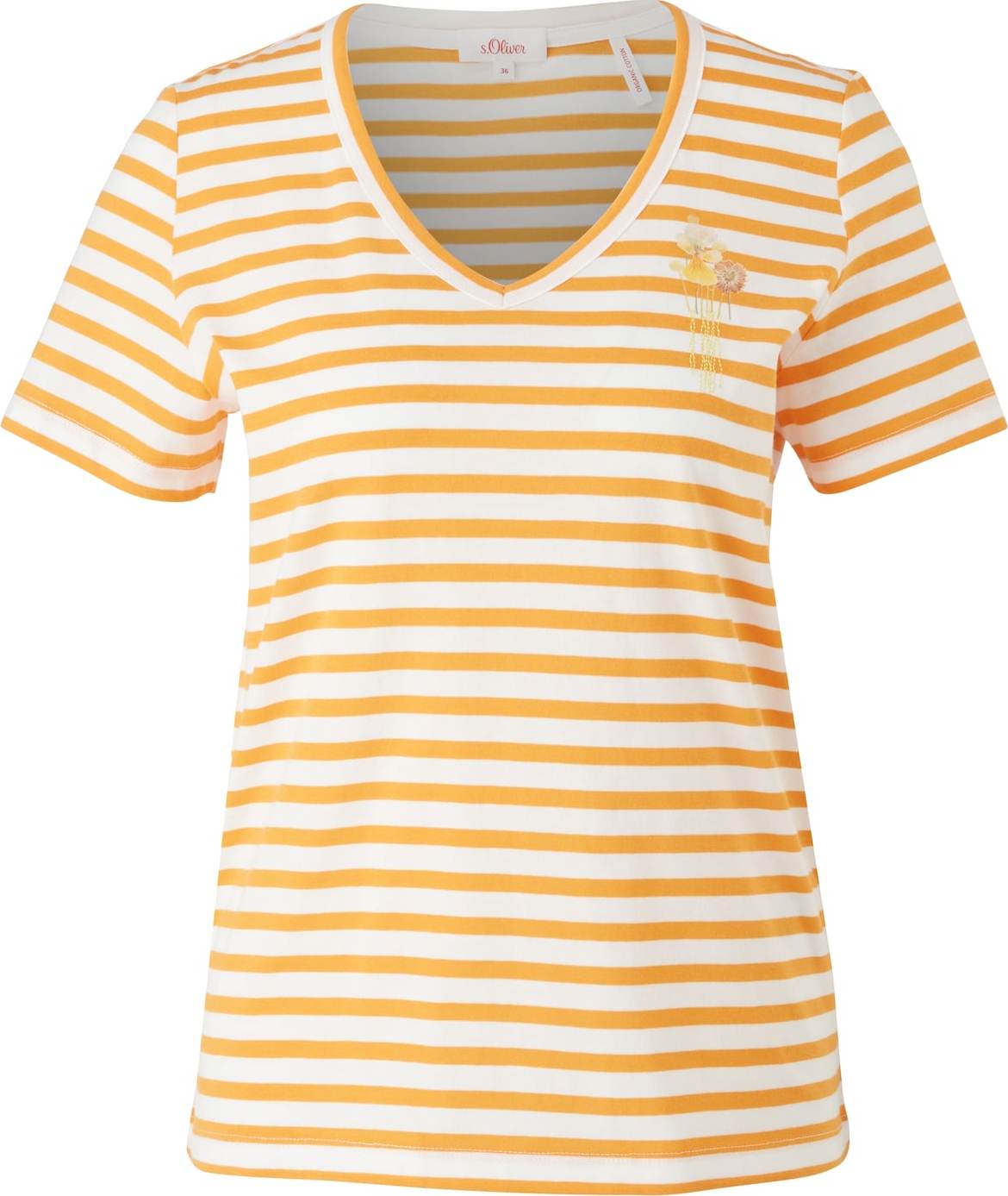s.Oliver Tričko žlutá / bílá