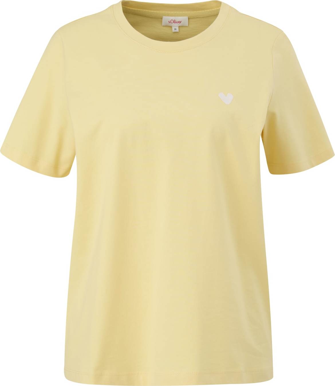 s.Oliver Tričko žlutá / bílá
