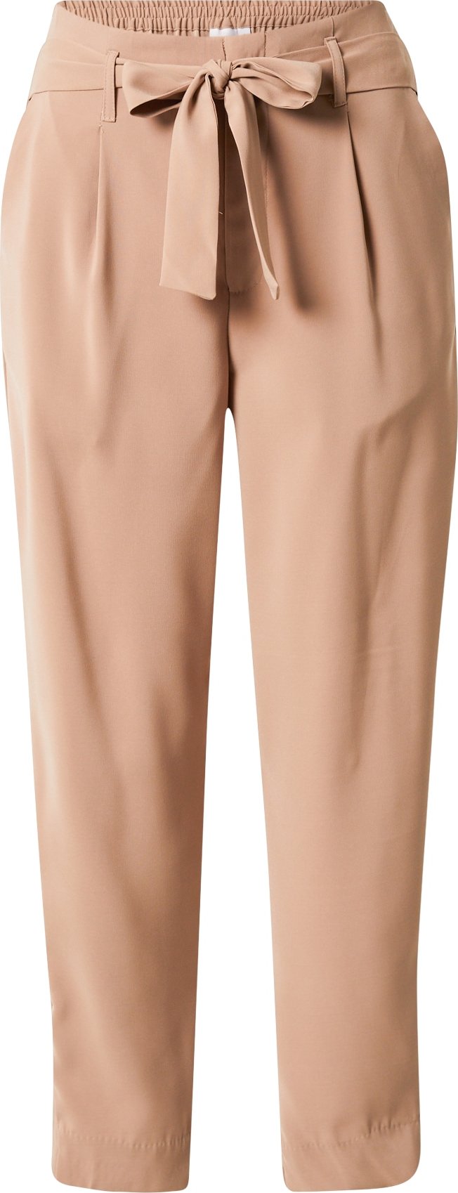 SAINT TROPEZ Kalhoty se sklady v pase 'Andrea' meruňková