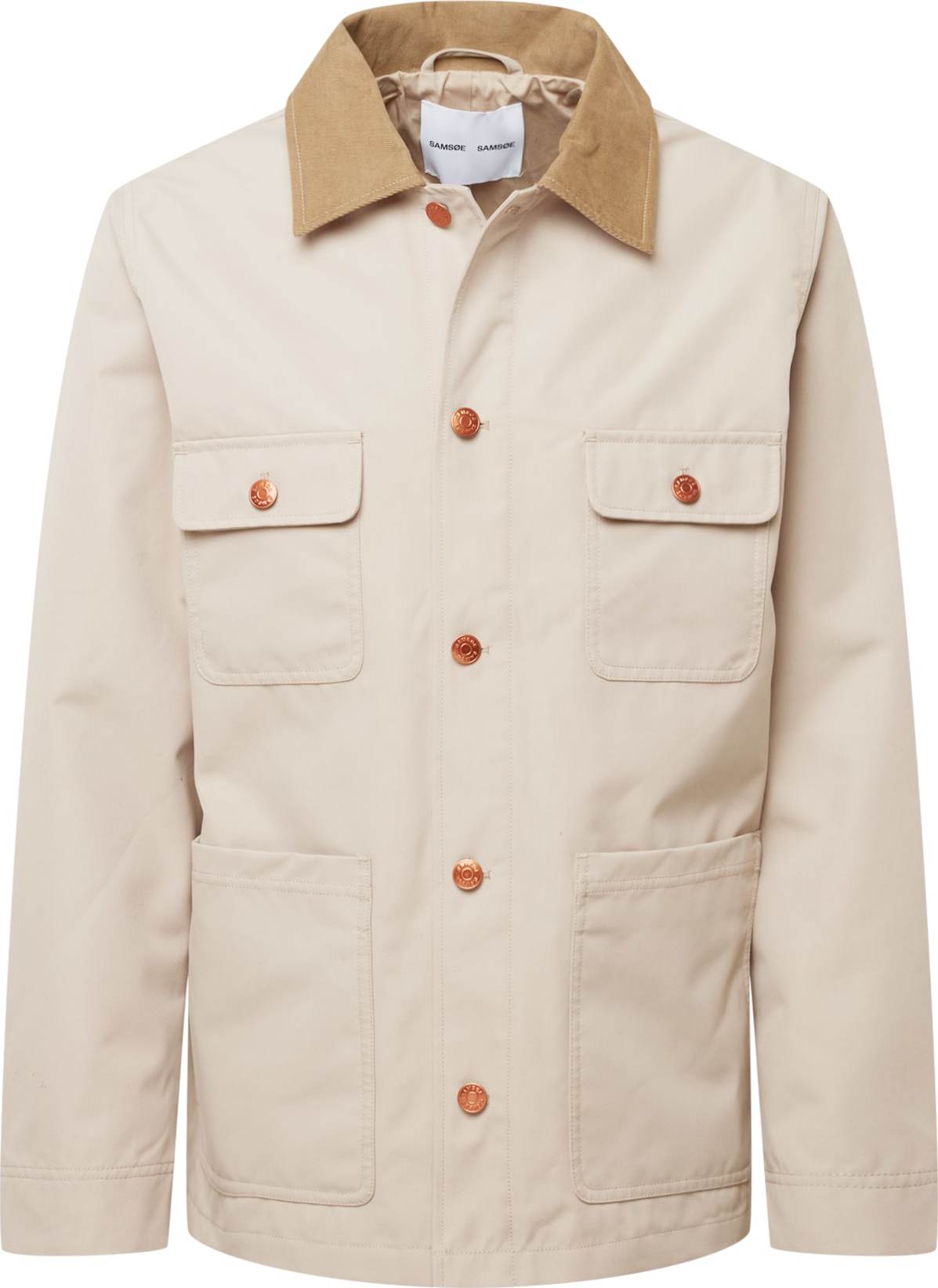 Samsøe Samsøe Přechodná bunda 'VERNON' béžová / písková