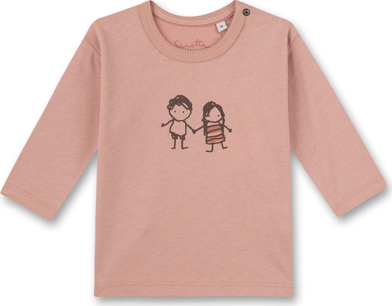 Sanetta Pure Tričko růže / černá