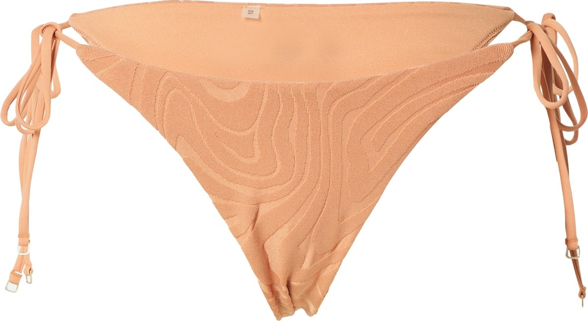 Seafolly Spodní díl plavek meruňková / pastelově oranžová