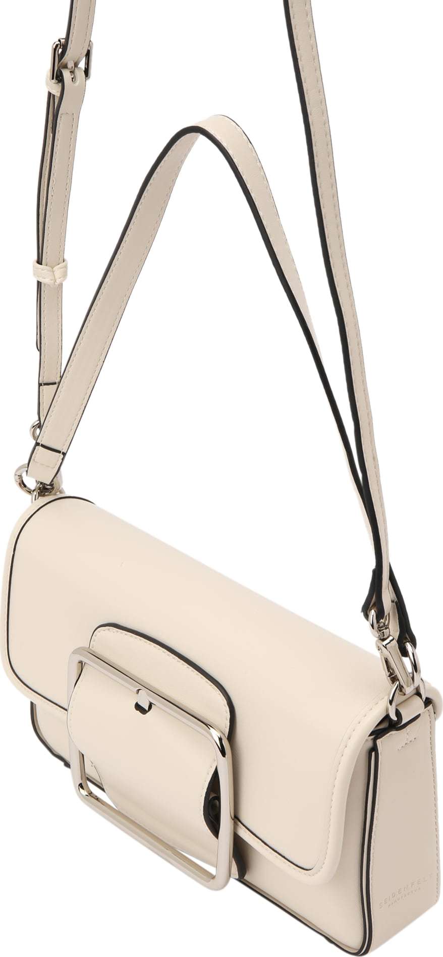 Seidenfelt Manufaktur Taška přes rameno 'Grurup' světle béžová