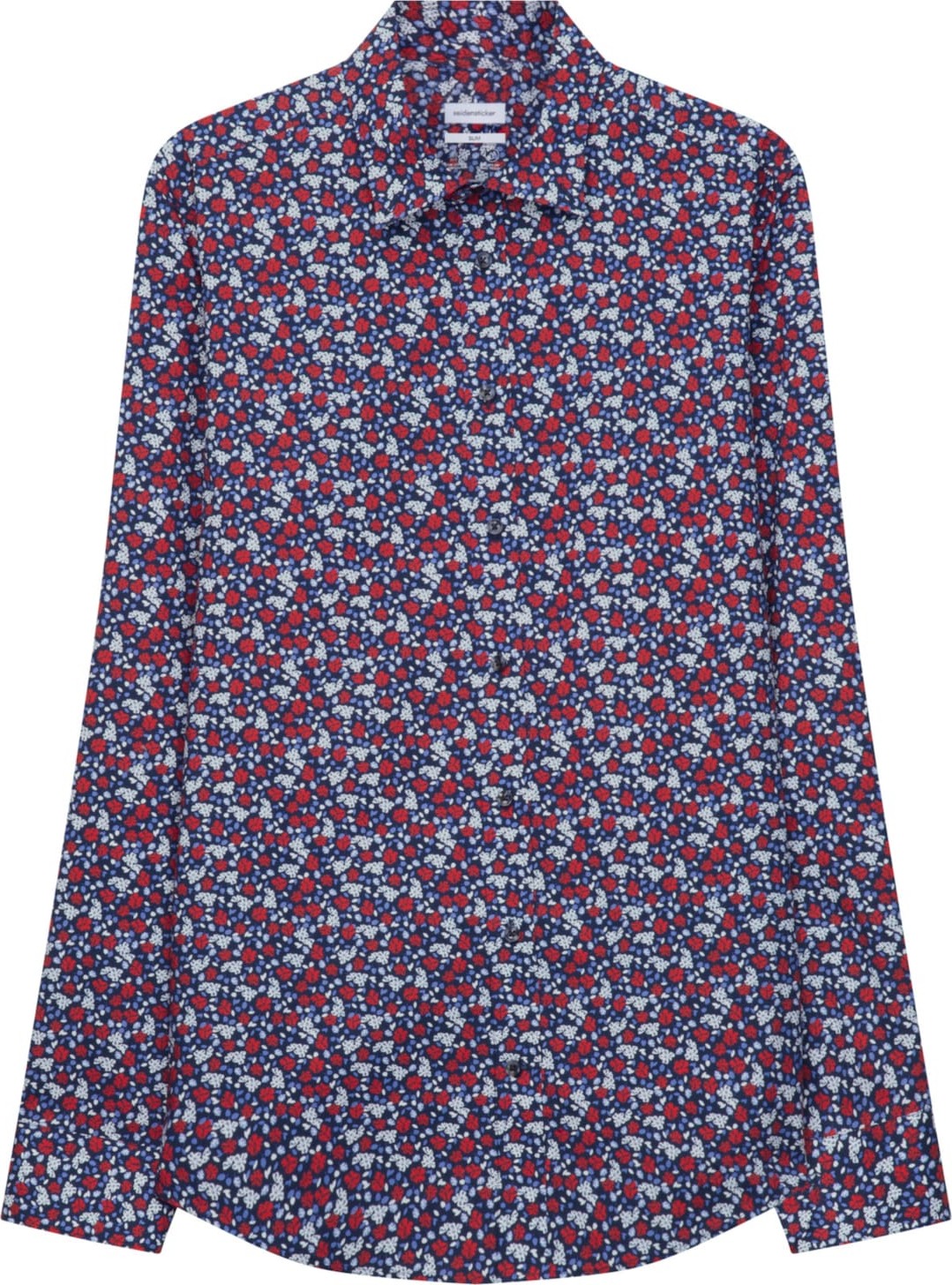SEIDENSTICKER Košile modrá / červená / bílá