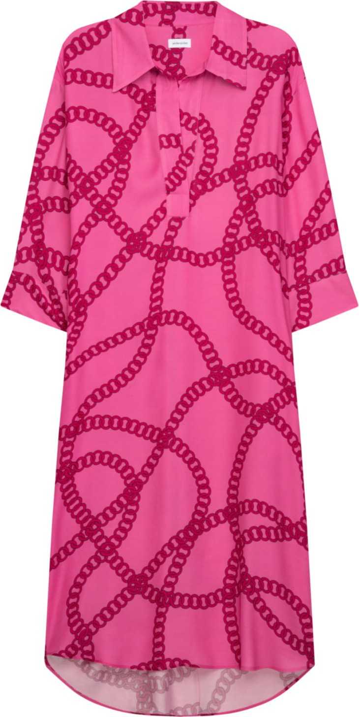 SEIDENSTICKER Košilové šaty pink / malinová