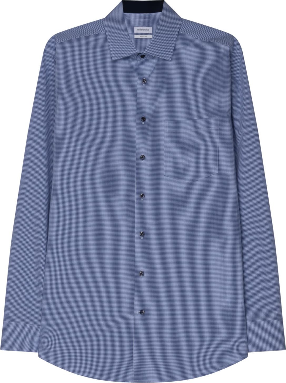 SEIDENSTICKER Společenská košile modrá / bílá