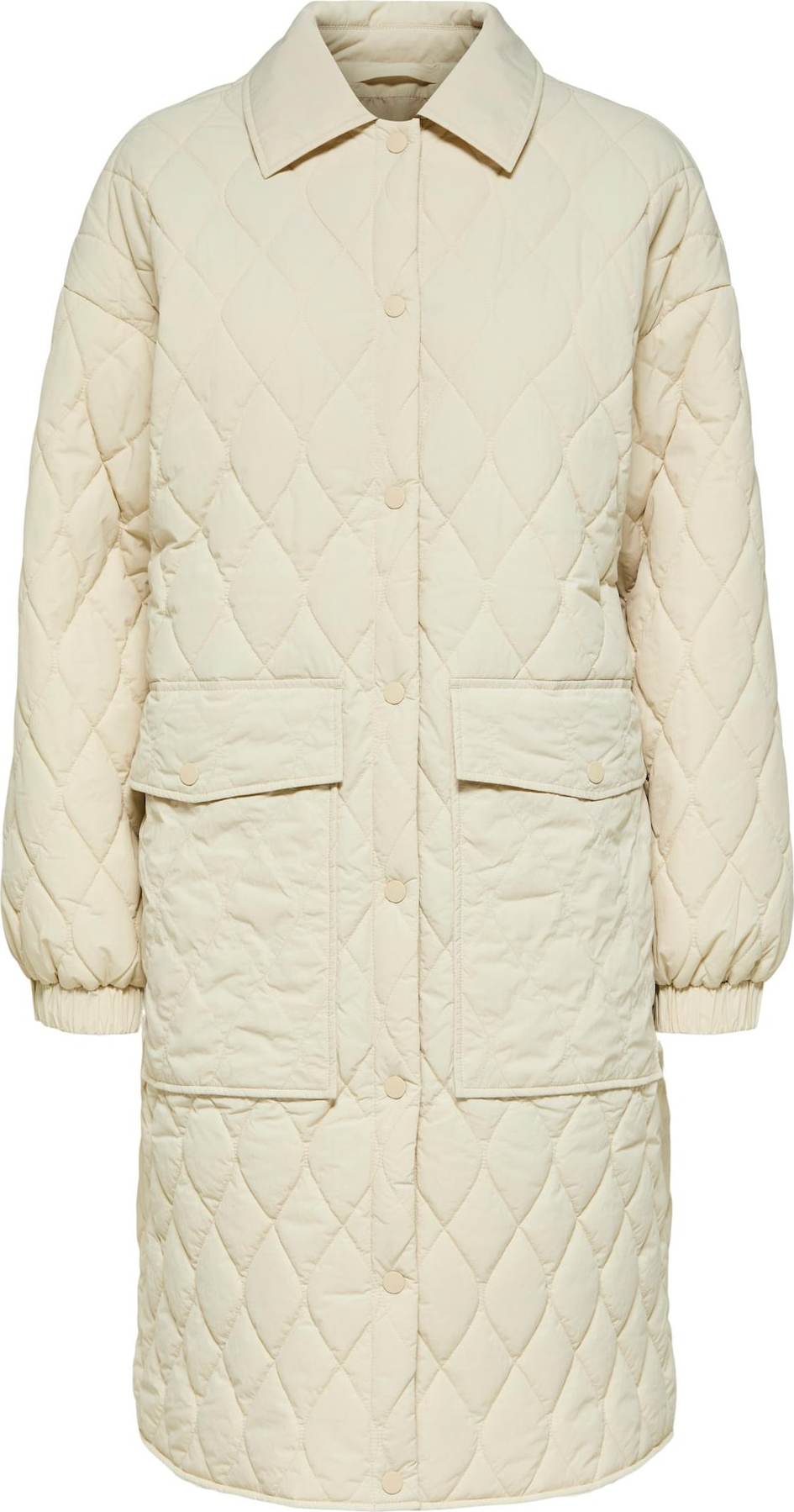 SELECTED FEMME Přechodný kabát 'Mia' krémová